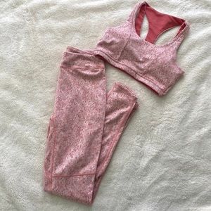 Gymshark Pink Activewear Set